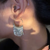 Trendy Hoop Tassel Earrings