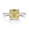 3.0 CT Classic Cushion Cut Solitaire Ring