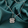 Lucky Four-Leaf Clover Pendant Necklace
