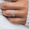 3pcs Gorgeous Round Cut Wedding Set In Sterling Silver