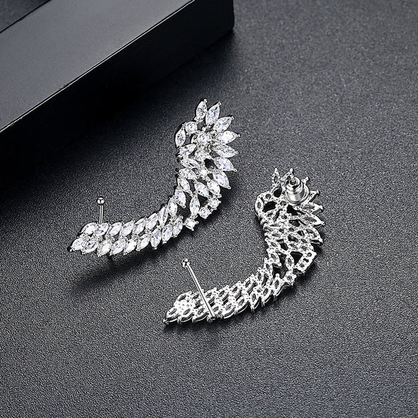 Shining Wings Design Ear Cuffs
