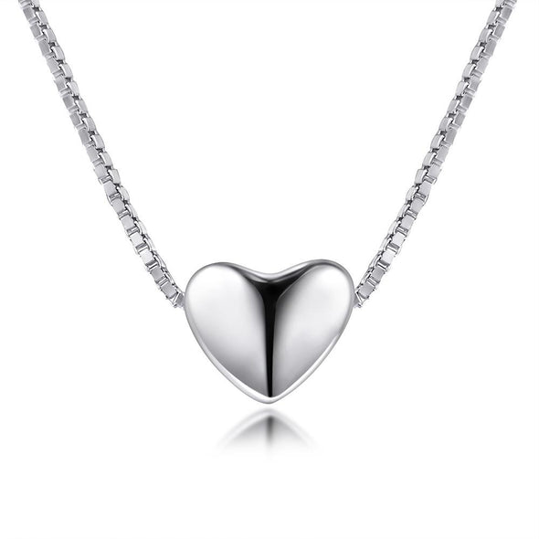 Heart 925 Sterling Silver Pendant Necklace