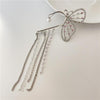 Tassel Butterfly Design Dangle Drop Earrings